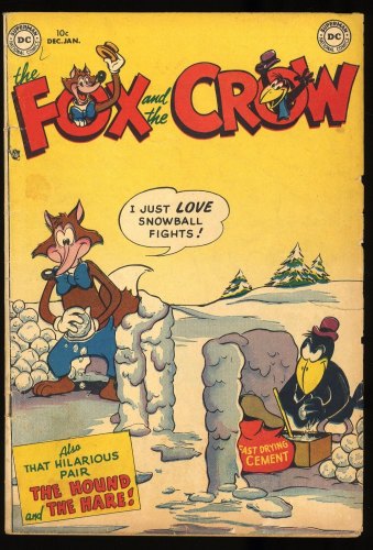 Cover Scan: Fox and the Crow (1952) #1 VG+ 4.5 - Item ID #316104