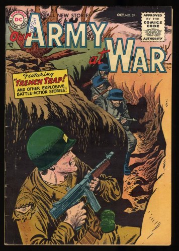 Cover Scan: Our Army at War #39 FN+ 6.5 - Item ID #316349