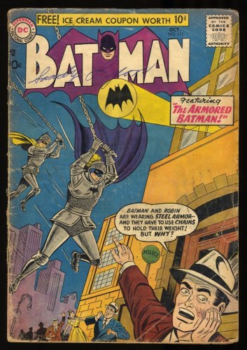Cover Scan: Batman #111 GD- 1.8 Early DC Comics! The Armored Batman Story! - Item ID #316818