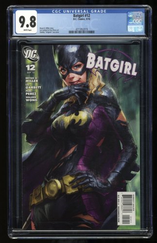 Cover Scan: Batgirl #12 CGC NM/M 9.8 White Pages Artgerm Cover! - Item ID #318113