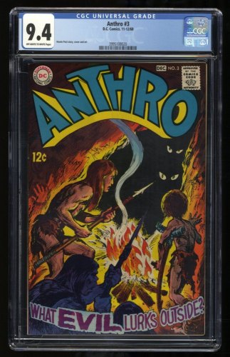 Cover Scan: Anthro #3 CGC NM 9.4 Off White to White - Item ID #318115