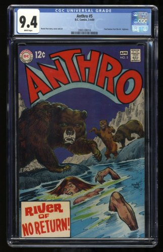 Cover Scan: Anthro #5 CGC NM 9.4 White Pages - Item ID #318117