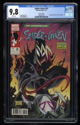 Cover Scan: Spider-Gwen #25 CGC NM/M 9.8 White Pages Amazing Spider-Man #316 Homage! - Item ID #318147