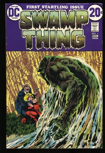 Cover Scan: Swamp Thing #1 FN/VF 7.0 1st Solo Series! Bernie Wrightson Art! - Item ID #318367