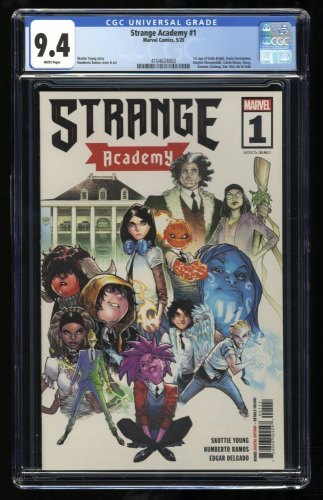 Cover Scan: Strange Academy #1 CGC NM 9.4 White Pages 1st Emily Bright! - Item ID #318551