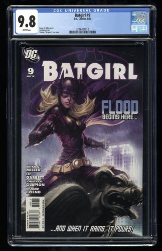 Cover Scan: Batgirl (2009) #9 CGC NM/M 9.8 White Pages Artgerm Cover! - Item ID #318602