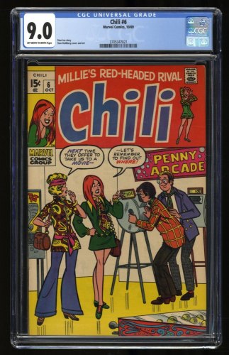 Cover Scan: Chili #6 CGC VF/NM 9.0 Off White to White - Item ID #318656