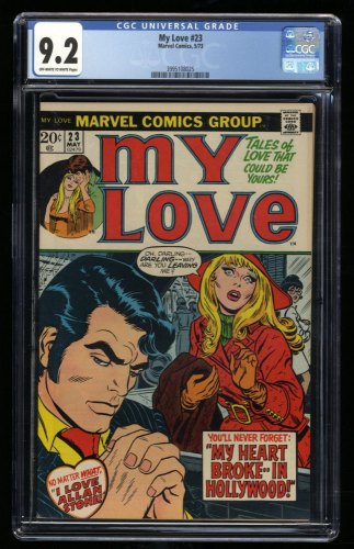 Cover Scan: My Love #23 CGC NM- 9.2 Off White to White - Item ID #319017