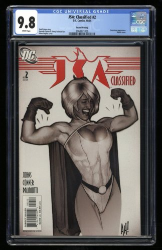 Cover Scan: JSA Classified #2 CGC NM/M 9.8 White Pages Superman Appearance! - Item ID #319084