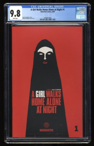 Cover Scan: A Girl Walks Home Alone at Night #1 CGC NM/M 9.8 White Pages - Item ID #319423