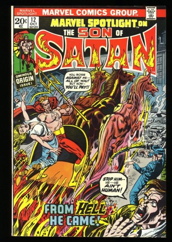 Cover Scan: Marvel Spotlight #12 FN/VF 7.0 See Description (Qualified) - Item ID #319623