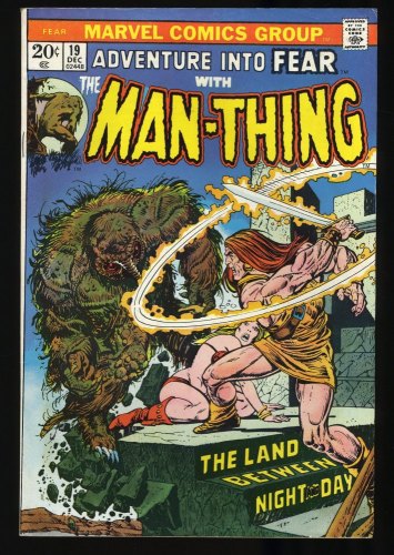 Cover Scan: Fear #19 VF- 7.5 Man-Thing 1st Appearance Howard the Duck! - Item ID #319782