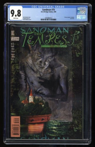 Cover Scan: Sandman (1989) #75 CGC NM/M 9.8 White Pages Last Issue! - Item ID #319996