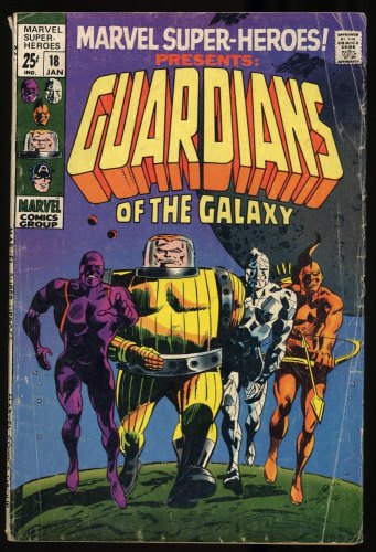 Cover Scan: Marvel Super-Heroes #18 GD 2.0 1st Guardians of the Galaxy! - Item ID #320276