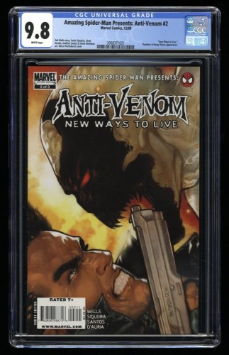Cover Scan: Amazing Spider-Man Presents: Anti-Venom #2 CGC NM/M 9.8 White Pages - Item ID #320645