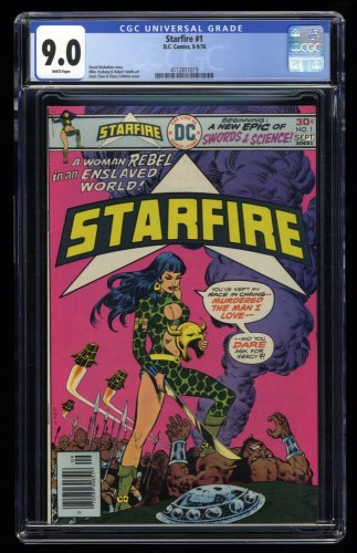 Cover Scan: Starfire #1 CGC VF/NM 9.0 White Pages 1st Appearance! - Item ID #320653