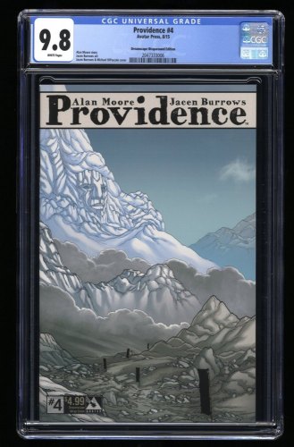 Cover Scan: Providence #4 CGC NM/M 9.8 White Pages Dreamscape Wraparound Edition Variant - Item ID #320837