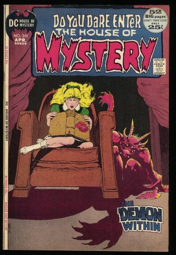 Cover Scan: House Of Mystery #201 VF+ 8.5 - Item ID #323283
