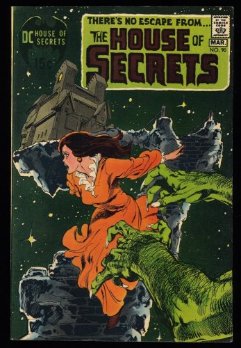 Cover Scan: House Of Secrets #90 VF+ 8.5 Neal Adams Cover! DC Horror! - Item ID #323298