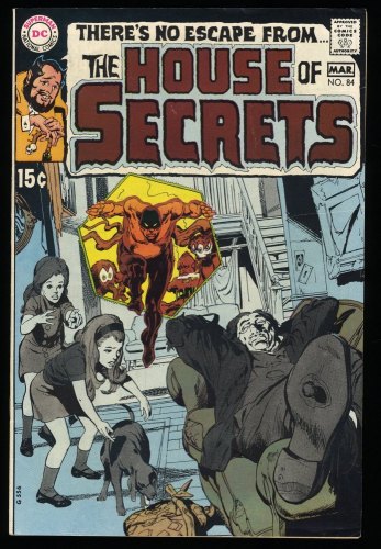 Cover Scan: House Of Secrets #84 VF 8.0 Neal Adams Cover! DC Horror! - Item ID #323302