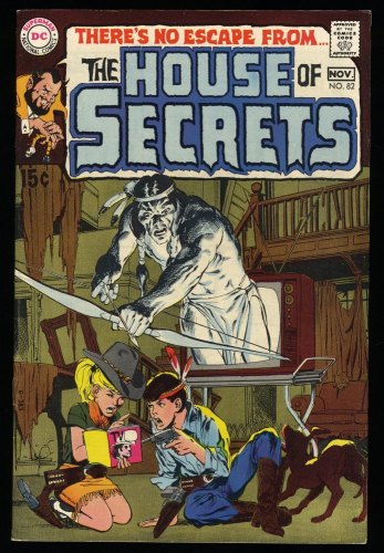 Cover Scan: House Of Secrets #82 VF+ 8.5 Neal Adams Cover! DC Horror! - Item ID #323304