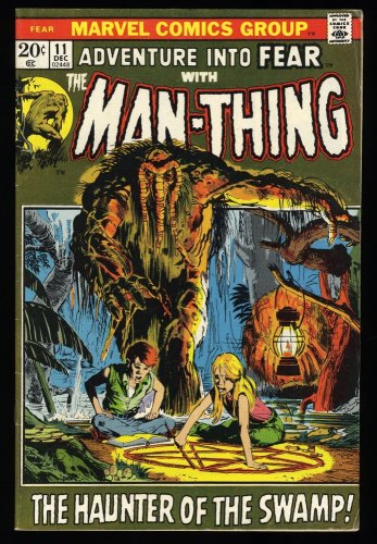 Cover Scan: Fear #11 FN/VF 7.0 Man-Thing! 1st Appearance Jennifer Kale! Neal Adams Cover! - Item ID #323439