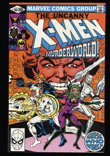 Cover Scan: Uncanny X-Men #146 NM+ 9.6 Vs. Murderworld! - Item ID #323541