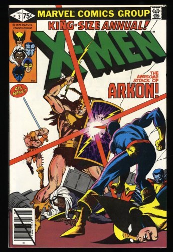 Cover Scan: X-Men Annual #3 NM 9.4 - Item ID #323559