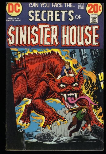 Cover Scan: Secrets of Sinister House #8 VF 8.0 DC Bronze Age Horror! - Item ID #323611