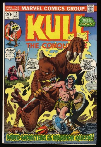 Cover Scan: Kull the Conqueror #10 NM 9.4 - Item ID #324066