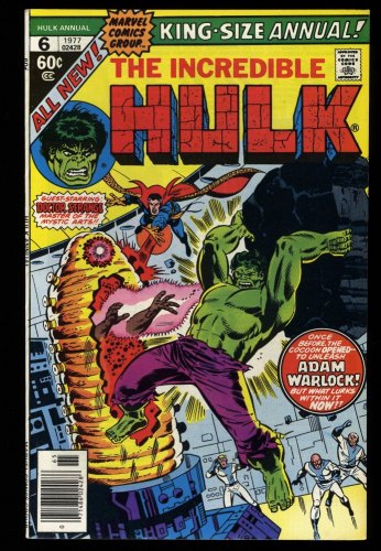 Cover Scan: Incredible Hulk Annual #6 NM 9.4 1st Appearance Paragon - Item ID #324457