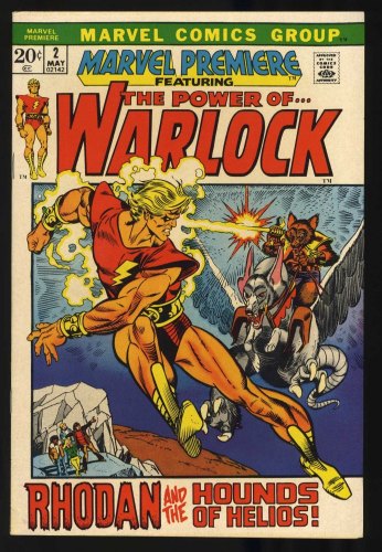 Cover Scan: Marvel Premiere #2 NM 9.4 Power Of Warlock! The Hounds of Helios! - Item ID #326080