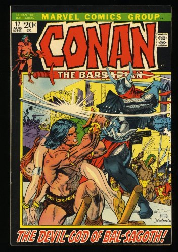 Cover Scan: Conan The Barbarian #17 NM 9.4 - Item ID #326528