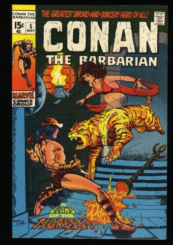 Cover Scan: Conan The Barbarian #5 NM 9.4 - Item ID #326535