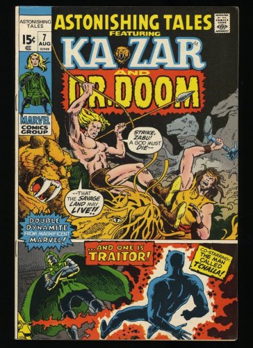 Cover Scan: Astonishing Tales #7 VF/NM 9.0 Ka-Zar Doctor Doom! - Item ID #326579