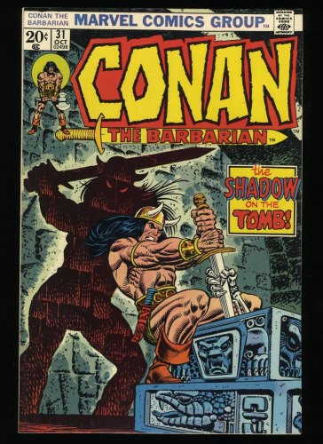 Cover Scan: Conan The Barbarian #31 NM 9.4 John Buscema Art! - Item ID #326593
