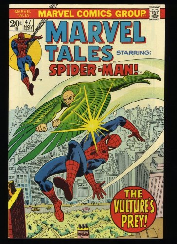 Cover Scan: Marvel Tales #47 NM 9.4 Reprints Amazing Spider-Man #64! - Item ID #326597