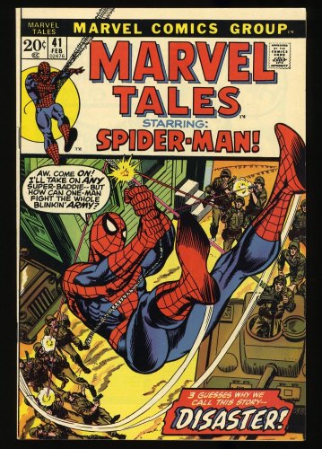 Cover Scan: Marvel Tales #41 NM- 9.2 Spider-Man! John Romita Art! - Item ID #327004