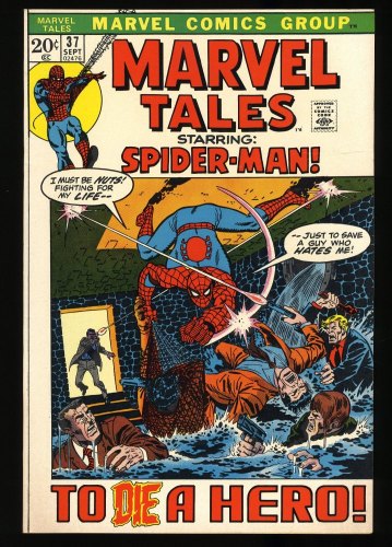 Cover Scan: Marvel Tales #37 NM 9.4 Stan Lee Script! John Romita Art! - Item ID #327006