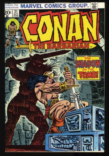 Cover Scan: Conan The Barbarian #31 NM 9.4 John Buscema Art! - Item ID #327641