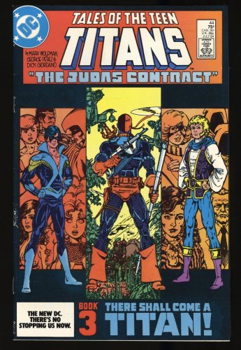 Cover Scan: Tales of the Teen Titans #44 NM 9.4 Signed! 1st Appearance Nightwing! - Item ID #327967