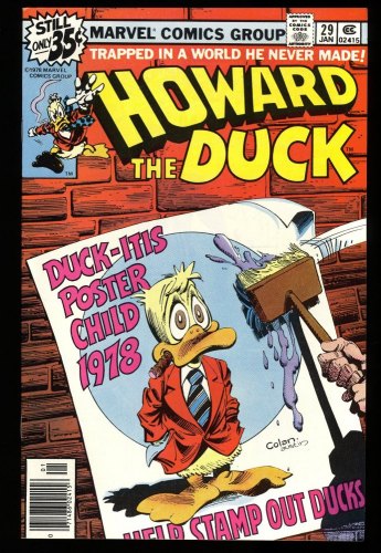 Cover Scan: Howard the Duck #29 NM/M 9.8 - Item ID #328585