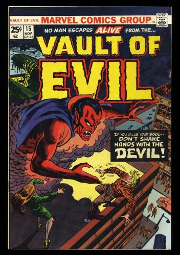 Cover Scan: Vault of Evil #15 NM 9.4 - Item ID #329113