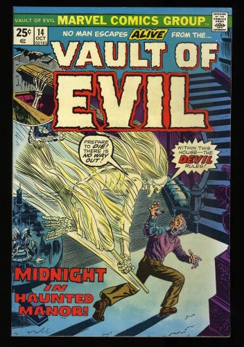Cover Scan: Vault of Evil #14 NM- 9.2 - Item ID #329189