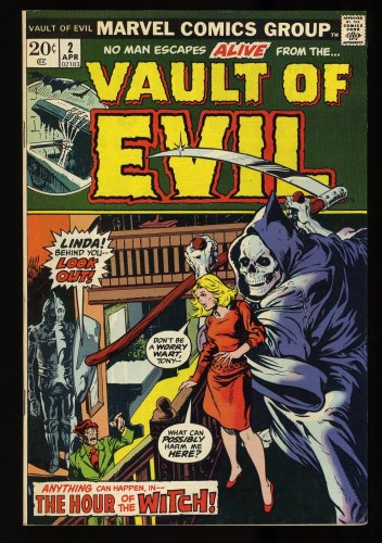 Cover Scan: Vault of Evil #2 VF+ 8.5 - Item ID #329198