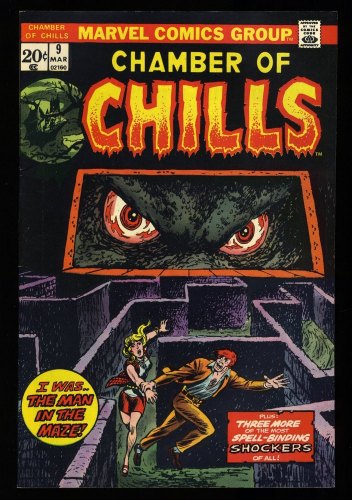 Cover Scan: Chamber Of Chills #9 NM 9.4 Bronze Age Horror! - Item ID #329229