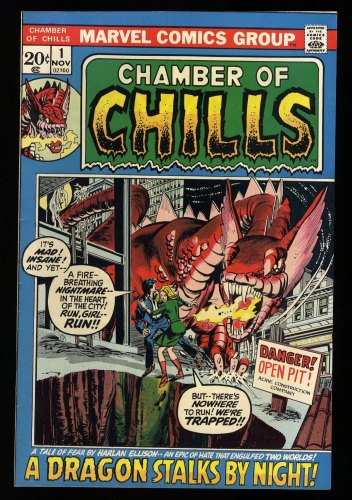 Cover Scan: Chamber Of Chills #1 VF/NM 9.0 A Dragon Stalks By Night! - Item ID #329231