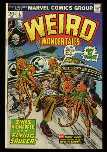 Cover Scan: Weird Wonder Tales (1973) #2 NM 9.4 Gil Kane Cover! - Item ID #329235