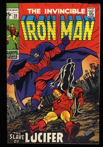 Cover Scan: Iron Man #20 FN+ 6.5 George Tuska and Joe Gaudioso (Mike Esposito) Art - Item ID #329339