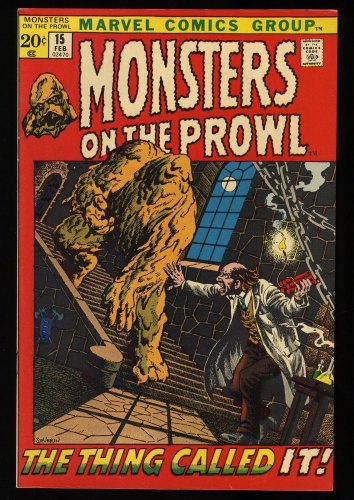 Cover Scan: Monsters on the Prowl #15 NM- 9.2 - Item ID #329797